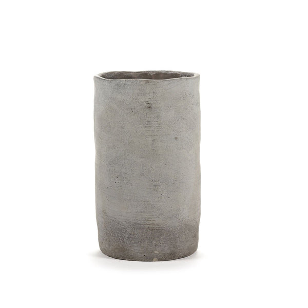 Cache-pot SERAX Rustic Gris D17,5 H30CM