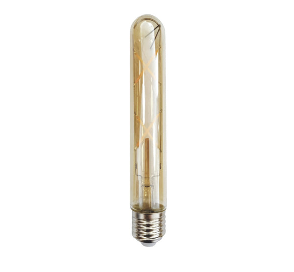 Ampoule LED rétro Edison tube (H.18,5cm) filament X 3W
